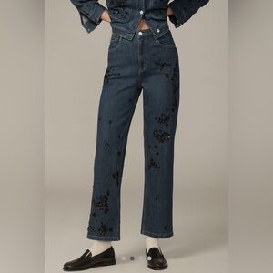 The Annie High-Rise Straight-Leg
Jeans by Pilcro: Embellished Edition size 28